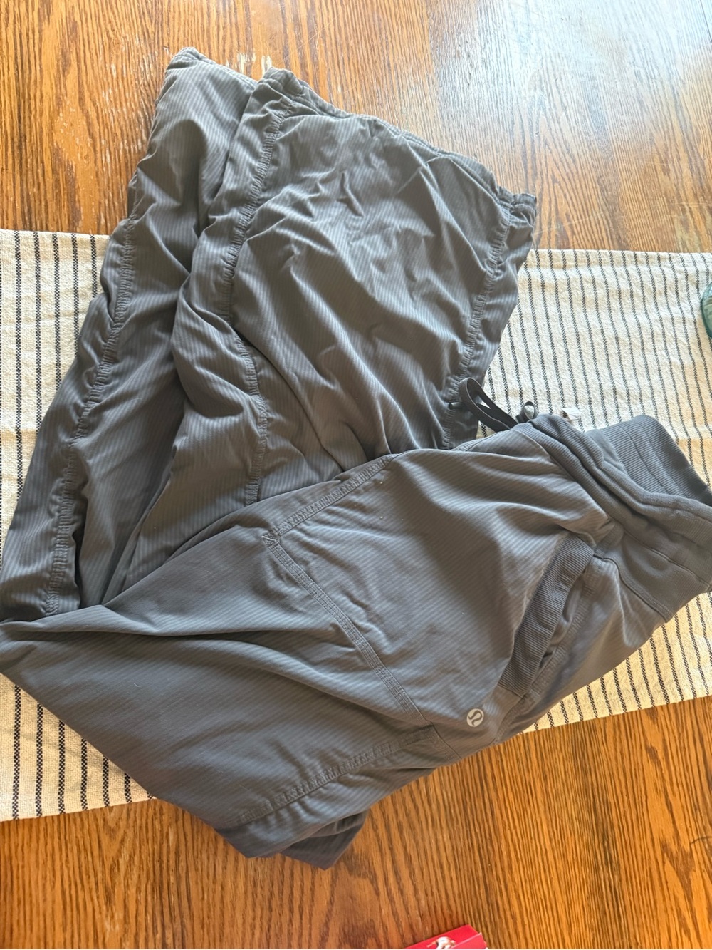 lululemon athletica Gray Track Jogger Pants
